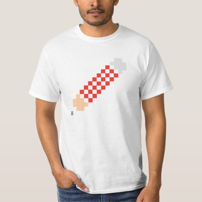 T-shirt Bloxels Pencil (Devant)
