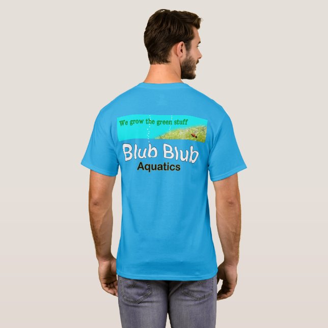 T-shirt Blub Blub Aquatics (Dos entier)