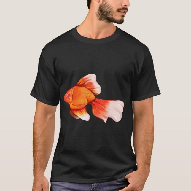 T-shirt Blub Blub - Poisson Rouge (Devant)