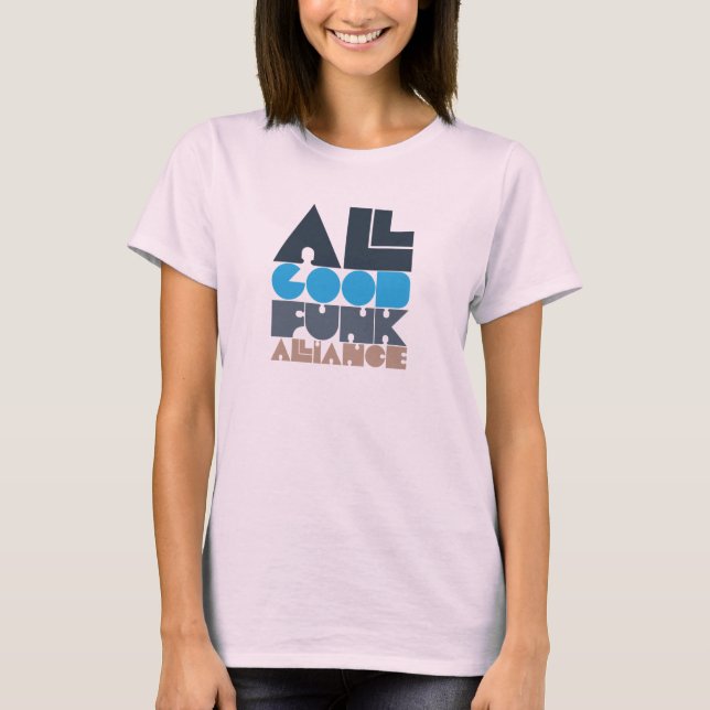 T-shirt Blue AGFA Girl LS (Devant)