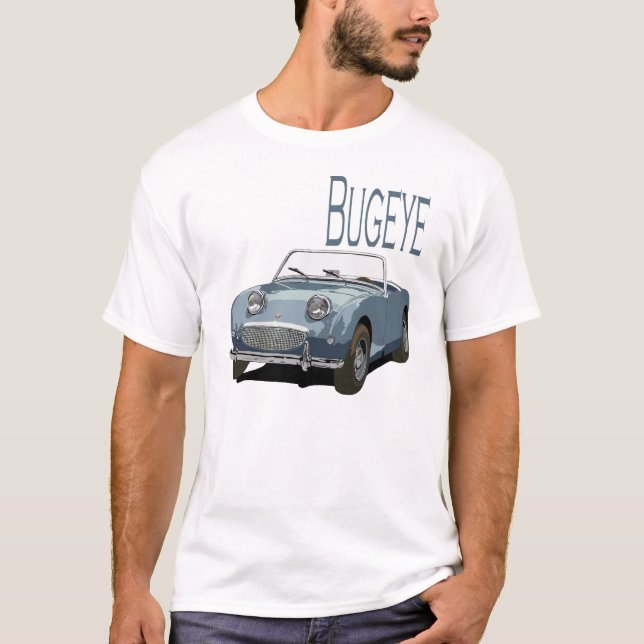 T-shirt Blue Austin Healey Sprite (Devant)