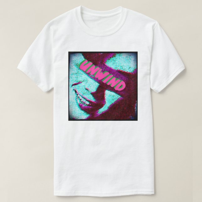 T-SHIRT BLUE CANDY (Design devant)