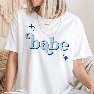 T-shirt BLUE Disco Babe Bridal Party