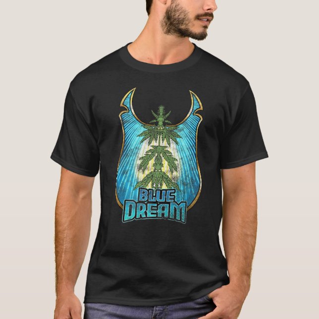 T-shirt Blue Dreams Inspiré Blue Dreams Strain Related Bl (Devant)