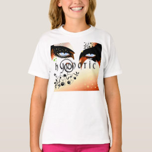 T-shirt Blue Eyes Mode maquiller