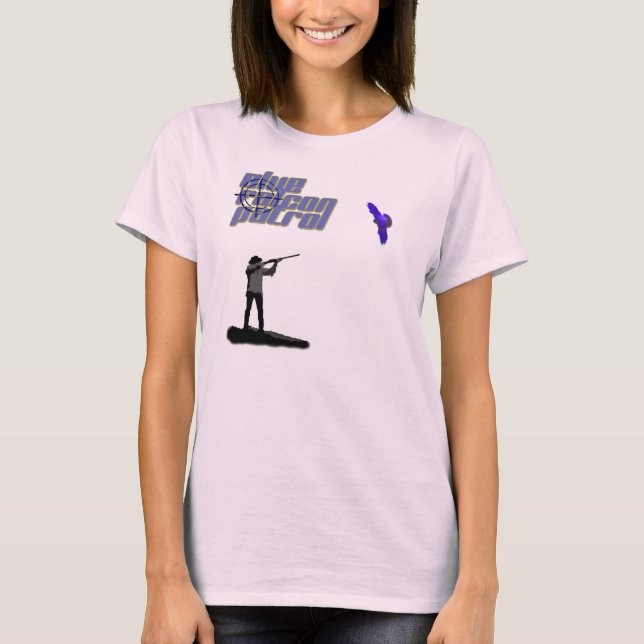 T-SHIRT BLUE FALCON (Devant)