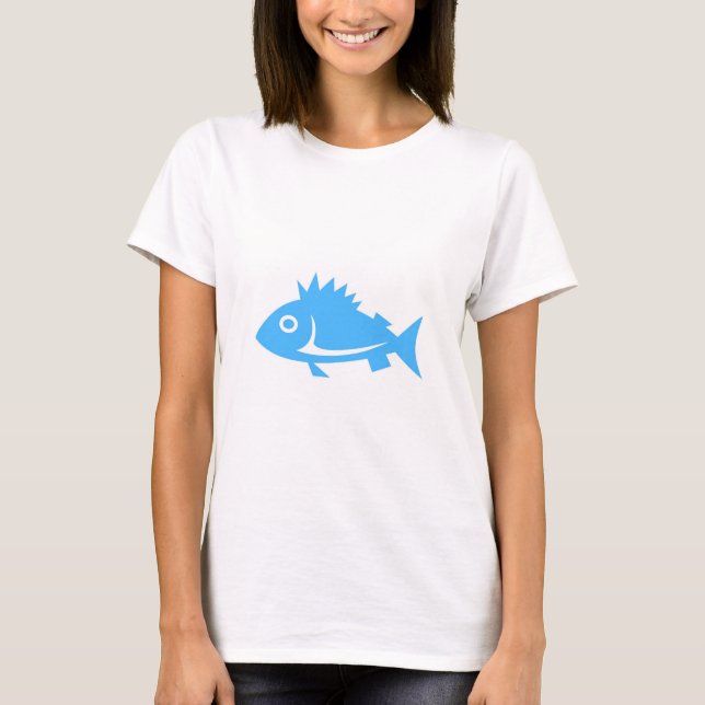 T-shirt Blue Fish 7314-9267 (Devant)