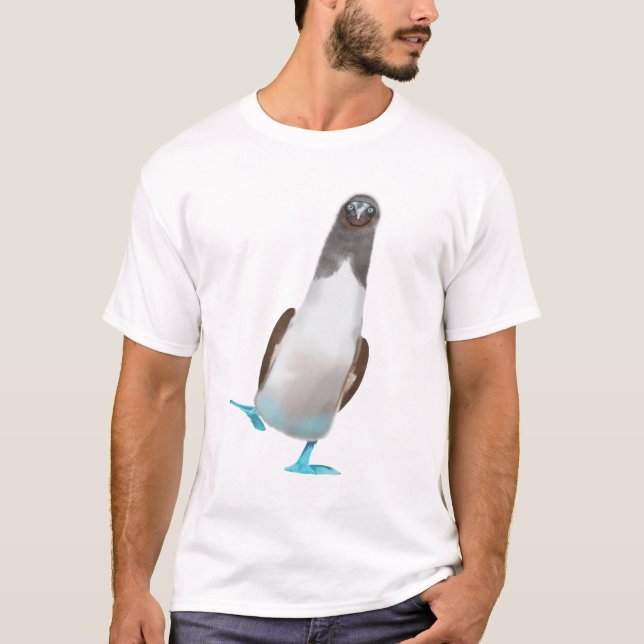T-shirt Blue -footed booby (Devant)