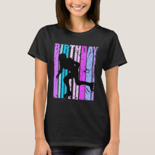 T-shirt Blue Girls Roller Skating Roller Skating Womens Gr