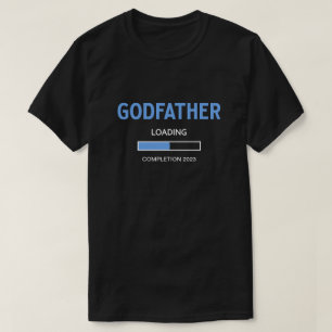 T-shirt Blue Godfather Chargement Date d'achèvement Baby B