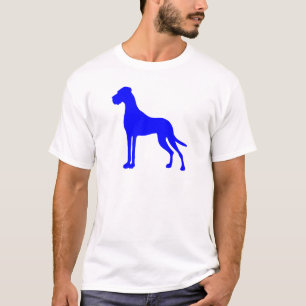 T-shirt Blue Great Dane