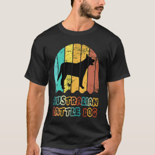 T-shirt Blue Heeler Australian Cattle Dog Coucher de solei