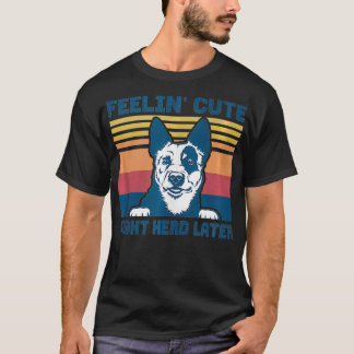 T-shirt Blue Heeler Cadeau Hommes Femmes Might Herber Plus
