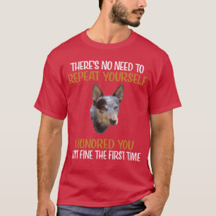 T-shirt Blue Heeler Drôle Cadeau de chien de bétail austra