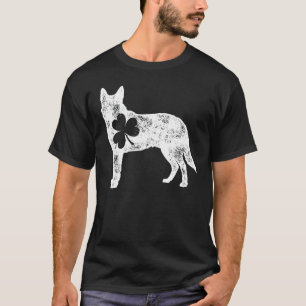 T-shirt Blue Heeler Saint-Patrick Vert Émeraude Australien