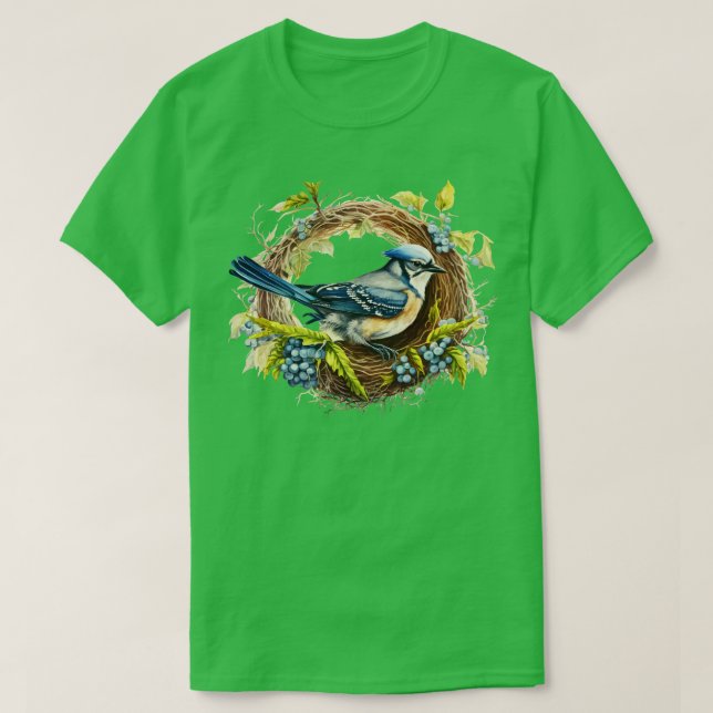 T-shirt Blue Jay (Design devant)