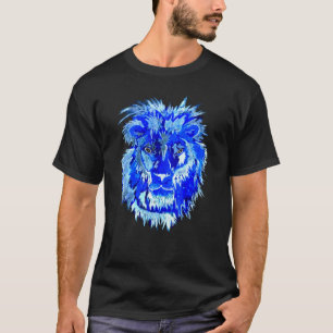 T-shirt Blue Lion Spirit