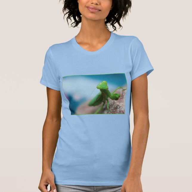 T-Shirt - Blue Mantis World (Devant)