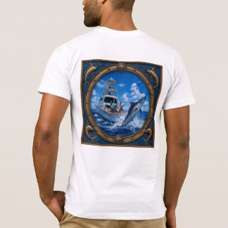 T-Shirt Blue Marlin de Minuit