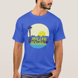 T-shirt Blue Men's Miller Pickleball