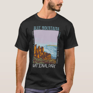 T-shirt Blue Mountains National Park Australia Distants