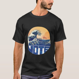 T-shirt Blue-Nami