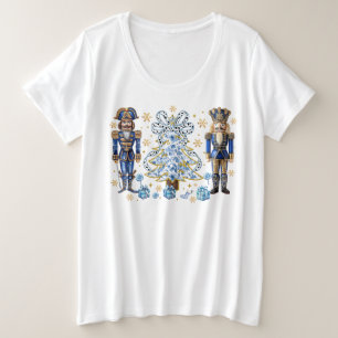 T-shirt Blue Nutcrackers et Christmas Tree