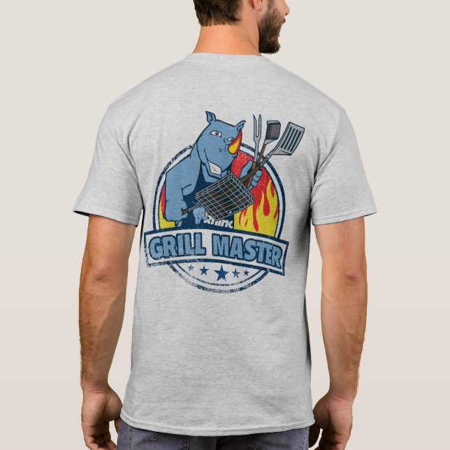 T-shirt Blue Rhino "Grill Master" (Dos)
