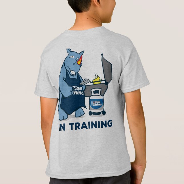 T-shirt Blue Rhino "Griller in Training" Garçons (Dos)