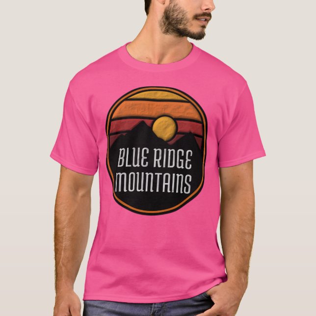 T-shirt Blue Ridge Mountains (Devant)
