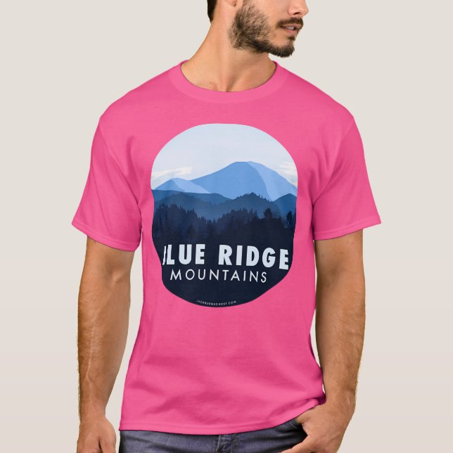 T-shirt Blue Ridge Mountains Active (Devant)