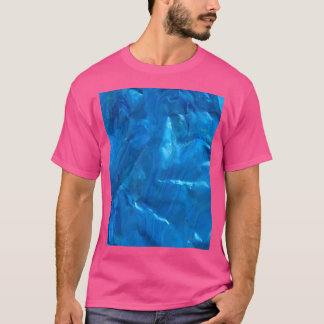 T-shirt Blue Ridge Mountains Peinture 8417 Baseball Sleev