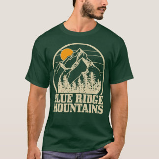 T-shirt Blue Ridge Mountains Vintage Vintage 3