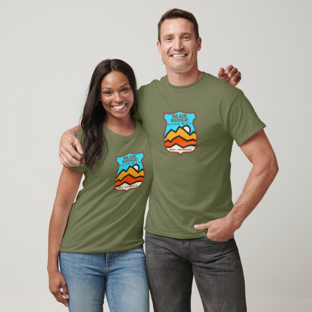 T-shirt Blue Ridge Parkway BRP (Unisexe)