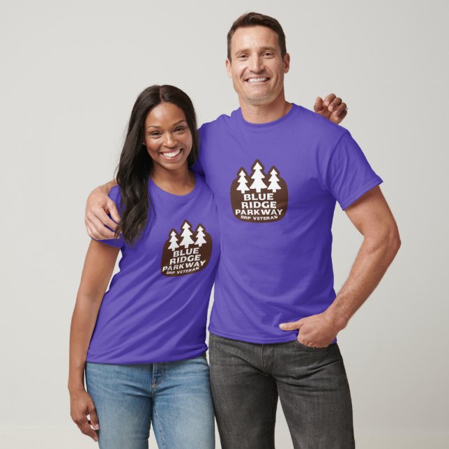 T-shirt Blue Ridge Parkway BRP (Unisexe)