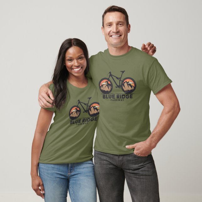 T-shirt Blue Ridge Parkway BRP (Unisexe)