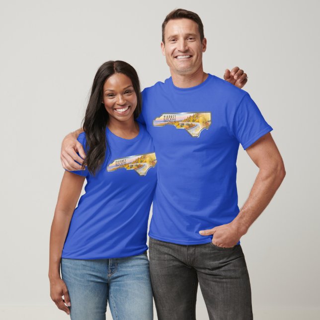 T-shirt Blue Ridge Parkway BRP (Unisexe)