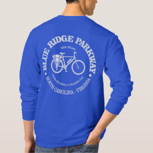 T-shirt Blue Ridge Parkway (cyclisme)