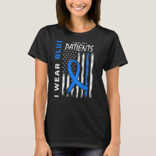 T-shirt Blue RN Nurse Mois de sensibilisation au diabète É