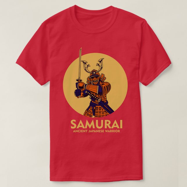 T-SHIRT BLUE SAMURAI (Design devant)