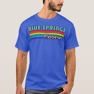 T-shirt Blue Springs Missouri Pride Blue Springs Gif LGBT