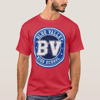 T-shirt Blue Valley High School Worn