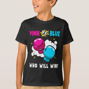 T-shirt Blue Vs Pink qui gagnera le Genre Revevela Party B