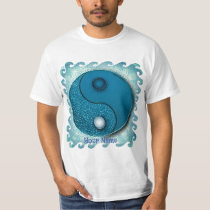 T-shirt Blue Water Yin Yang