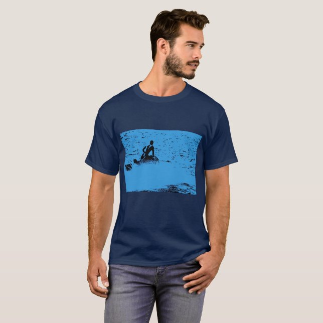 T-shirt Blue Waters - Jet Ski Fun (Devant entier)