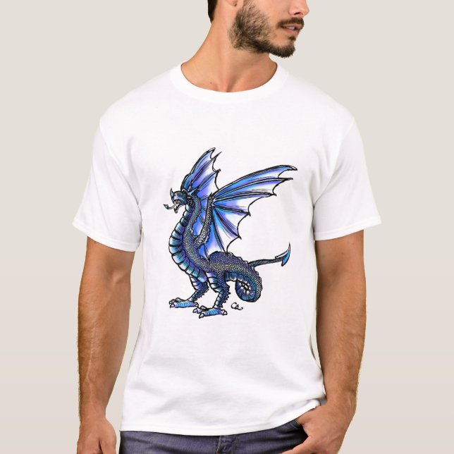 T-shirt Blue Wyvern (Devant)