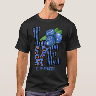 T-shirt Blueberries Graphics Blueberry Farmer Blueberry