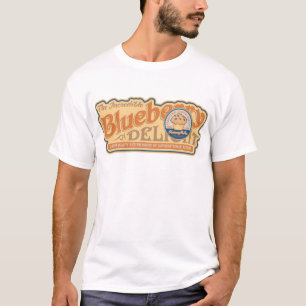T-shirt Blueberry Delft