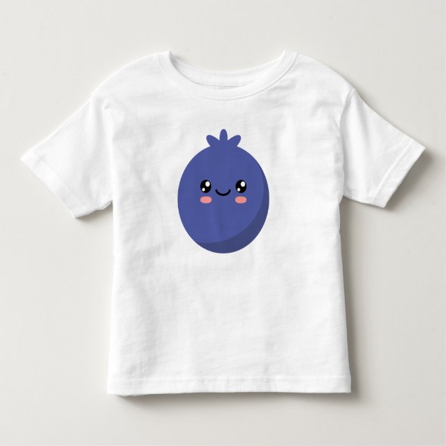T-shirt Blueberry Toddler (Devant)