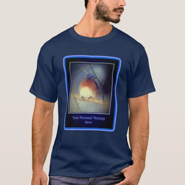 T-shirt Bluebird Créez votre propre devis personnalisé (Devant)